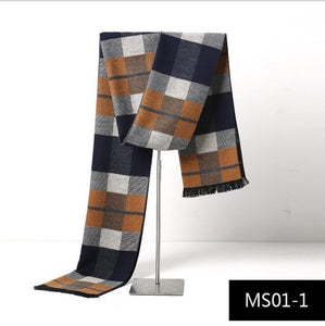 2019 new men's scarf autumn and winter multi-purpose decorative men's business scarf multi-function warm scarf  022