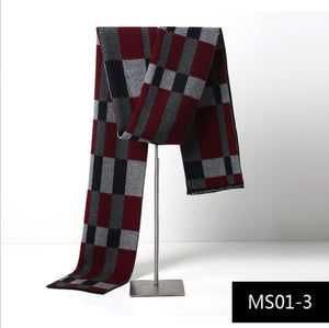 2019 new men's scarf autumn and winter multi-purpose decorative men's business scarf multi-function warm scarf  022