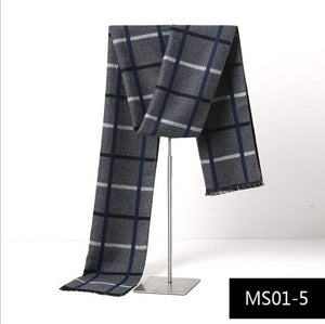 2019 new men's scarf autumn and winter multi-purpose decorative men's business scarf multi-function warm scarf  022