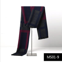 Load image into Gallery viewer, 2019 new men&#39;s scarf autumn and winter multi-purpose decorative men&#39;s business scarf multi-function warm scarf  022