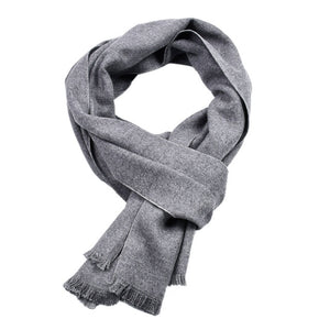 winter cashmere scarf for men warm wool russian shawl Scarves Warm cotton luxury brand tassel black blanket Gentleman gift